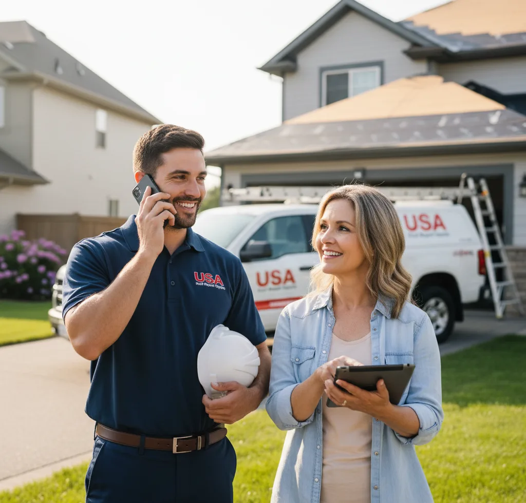 USA Roof Repair Experts customer support in Crest Hill